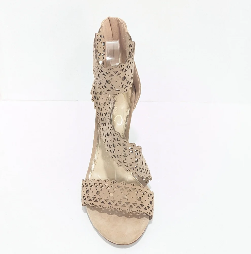 Jessica Simpson Suede Jastia Heels - Picture 9 of 16